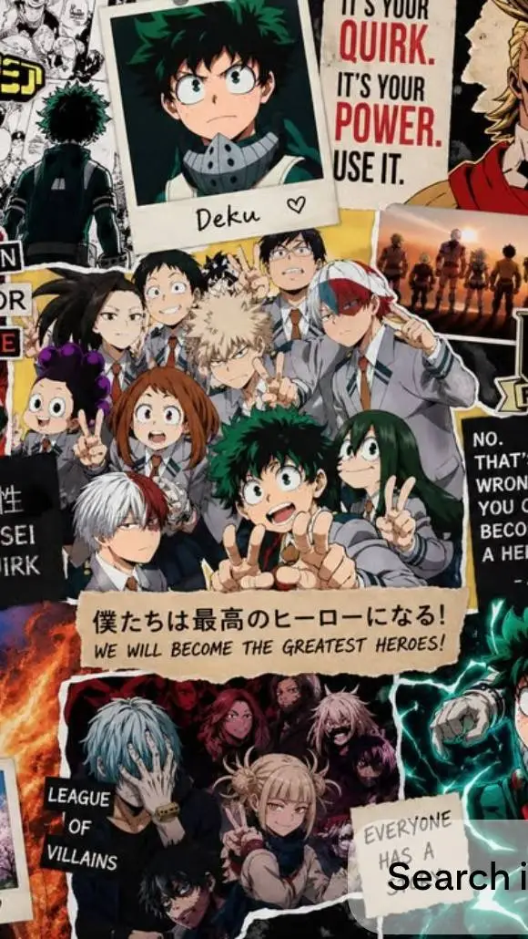 ai character: Mha dorms!! background