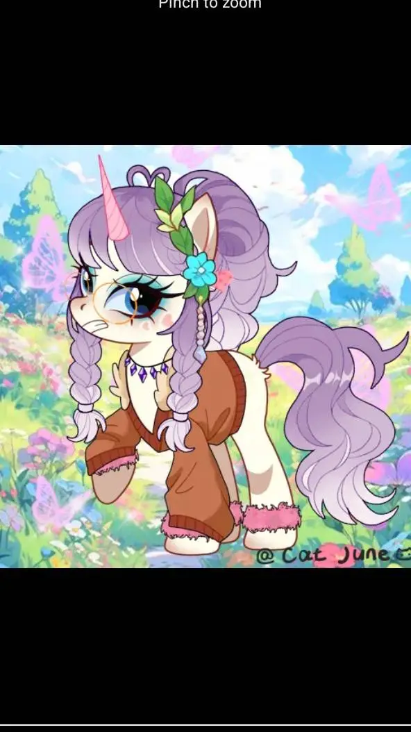 ai character: Sassy horse Sierra background