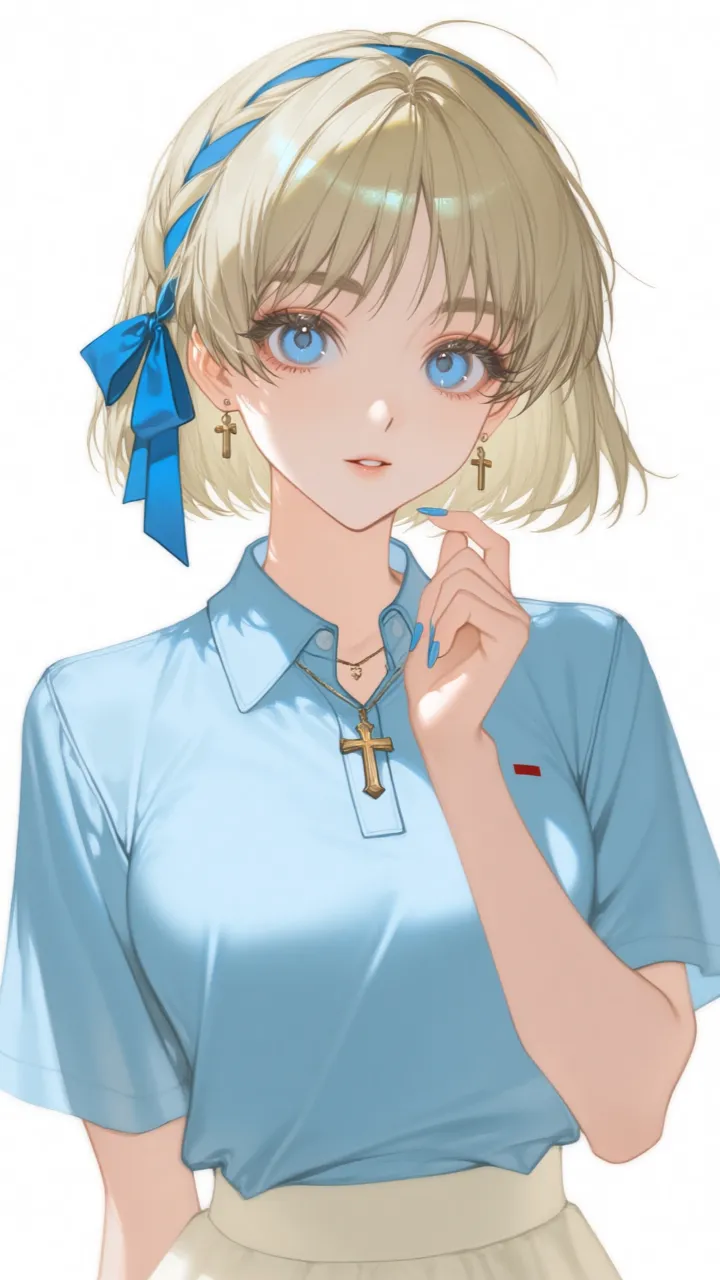 ai character: 🇺🇦Bohdana💙 background