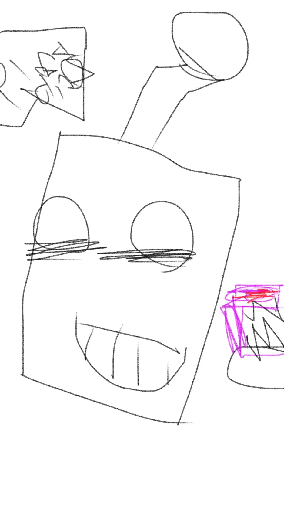 ai character: My cube background