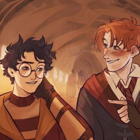 chat with ai character: harry and ron