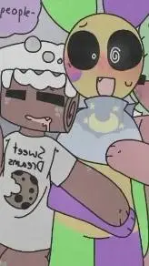ai character: Sprout x looey background