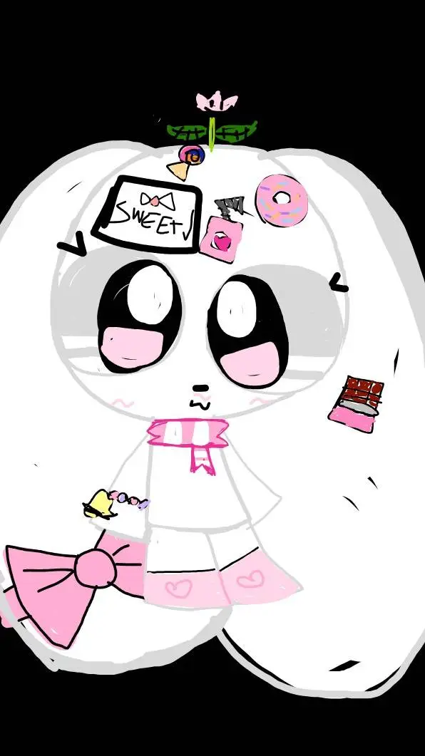 ai character: kini la conejita background