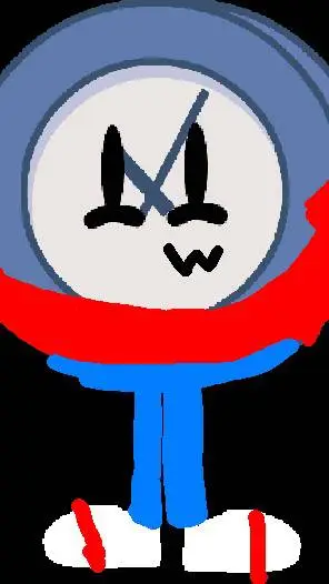 ai character: Clocky background
