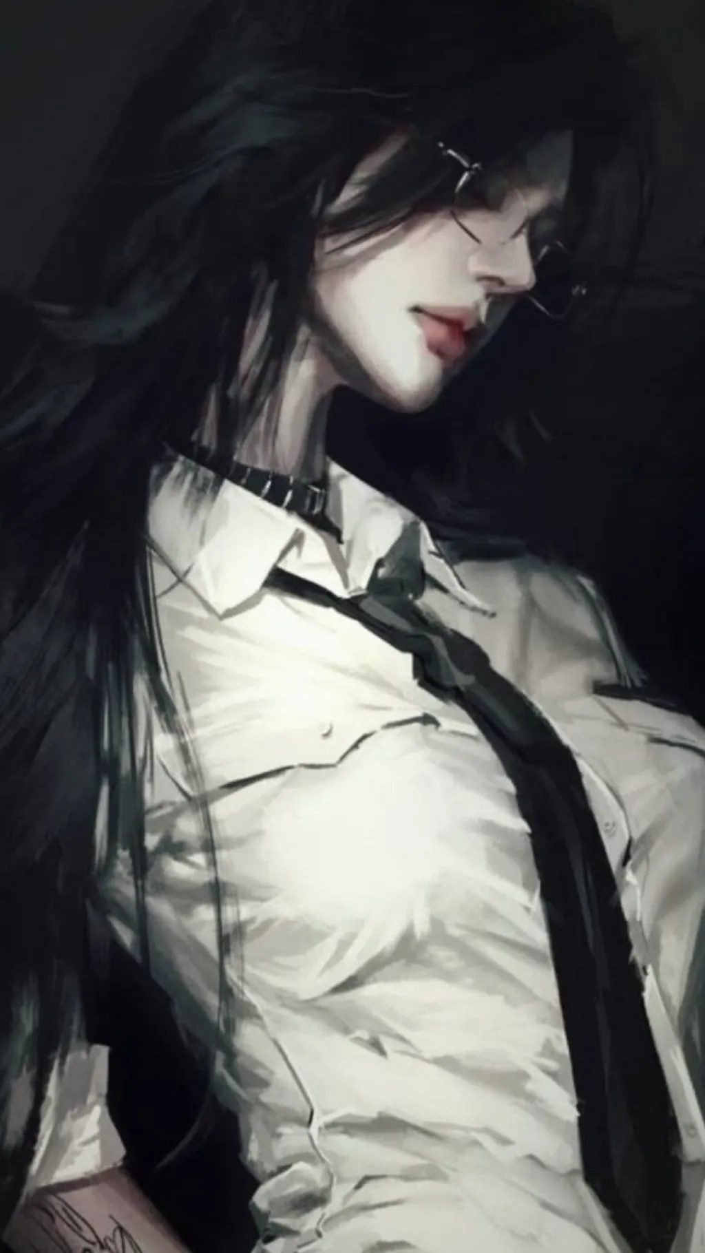 ai character: Luna background