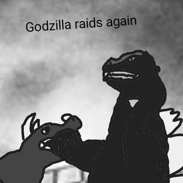 chat with ai character: Gojira raids again