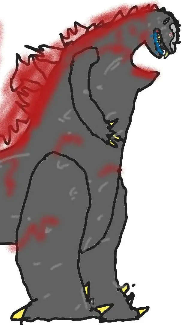 ai character: Goji-Kun  background