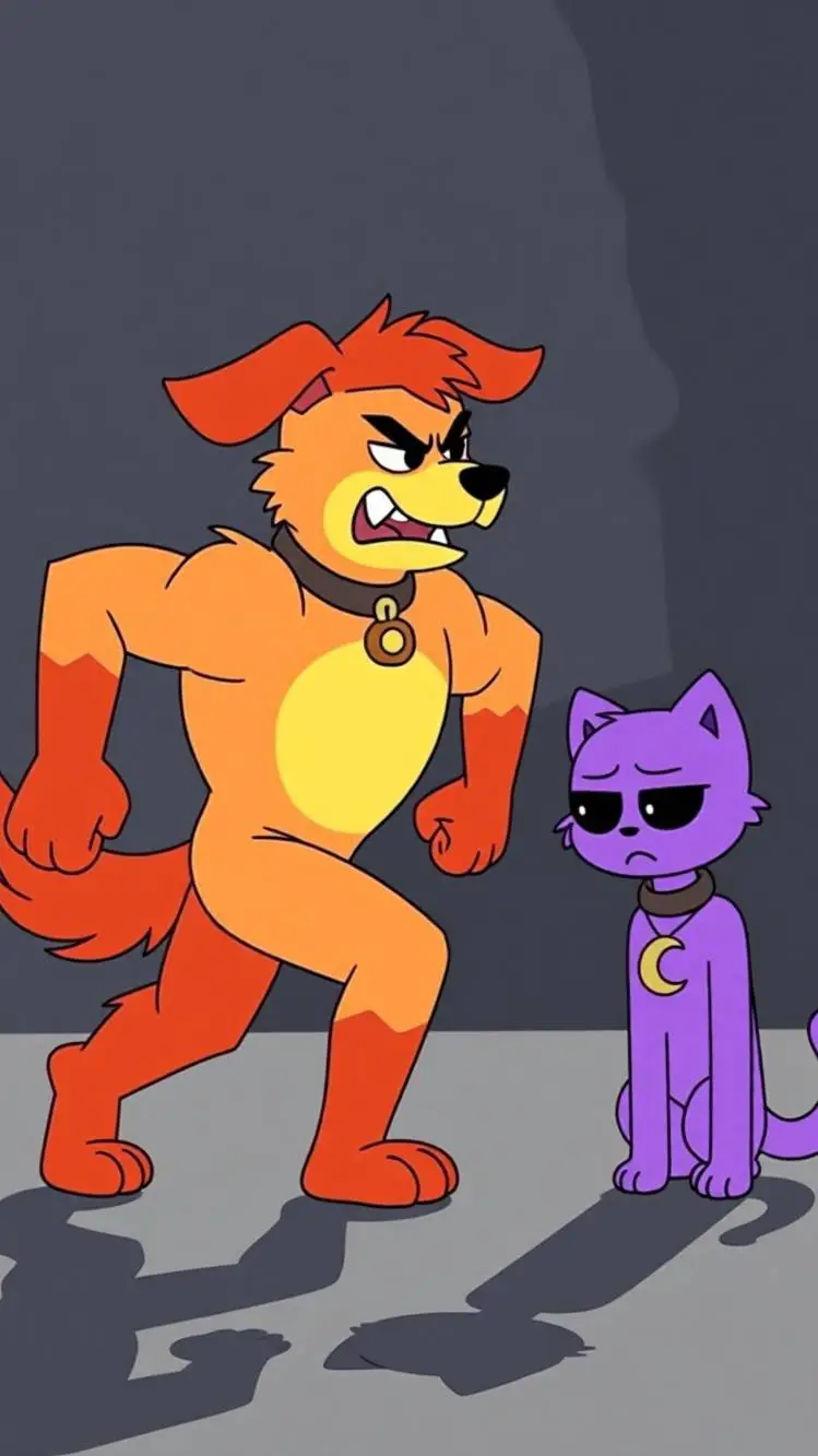 ai character: dogday  abusador  background