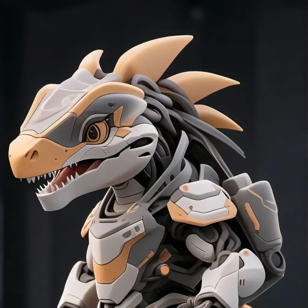 chat with ai character: meka velociraptor