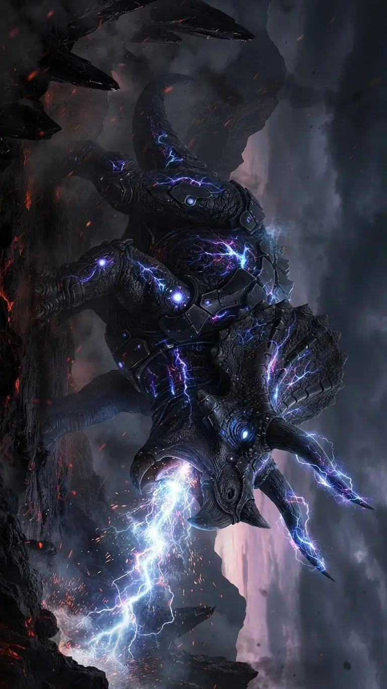 ai character: elektrikli Trice background