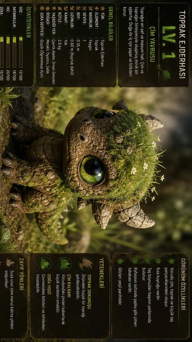 ai character: toprak ejderi lv1 background