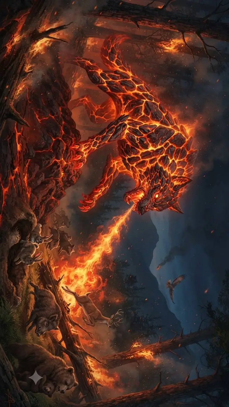 ai character: magma kurt background