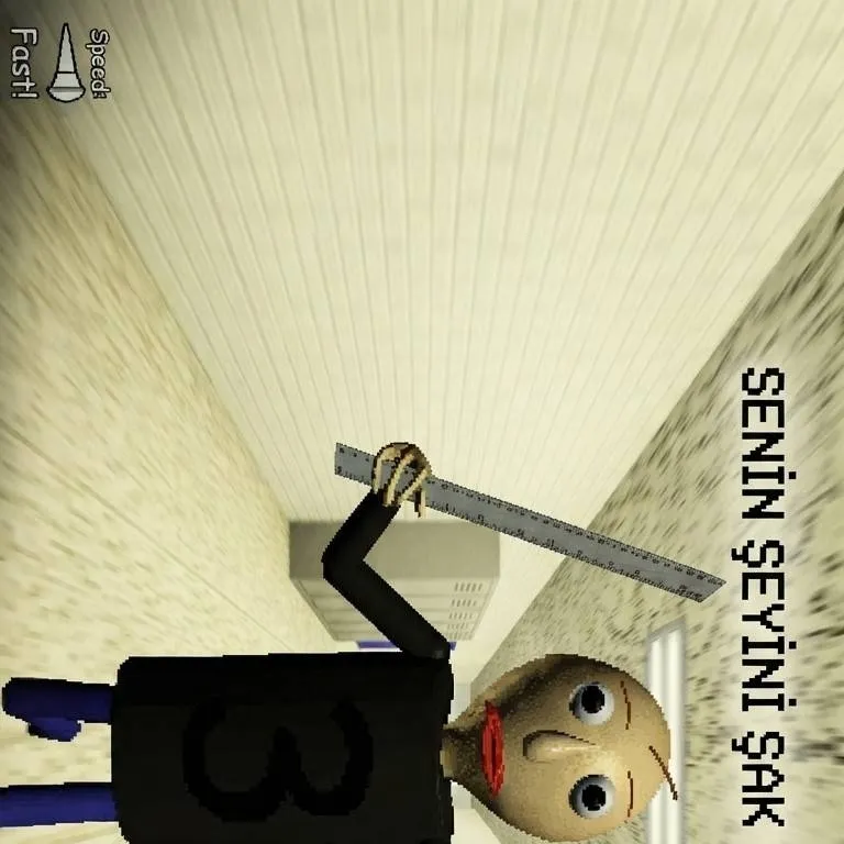 chat with ai character: Three baldi