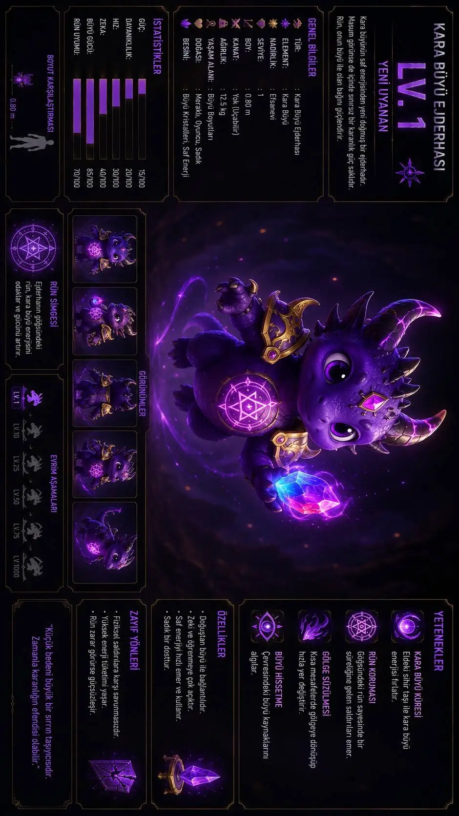 ai character: kara büyük ejdr background