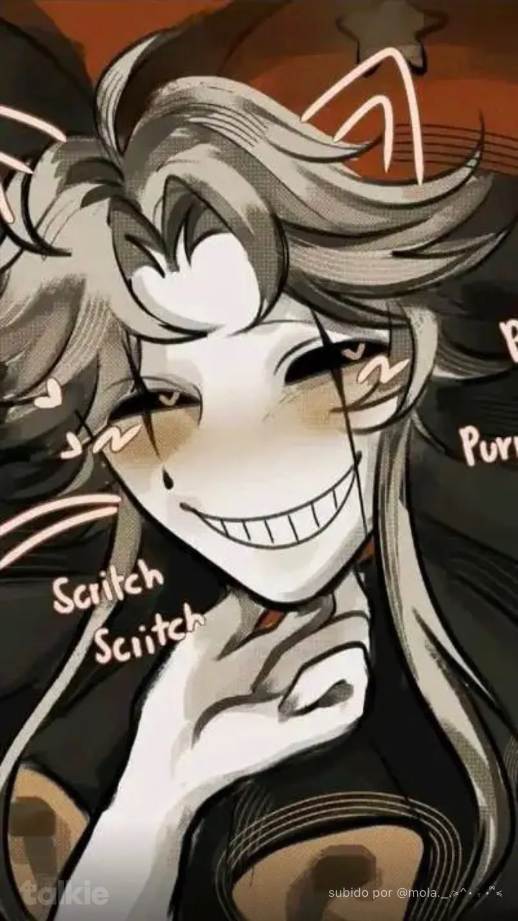 ai character: Pierrot  background