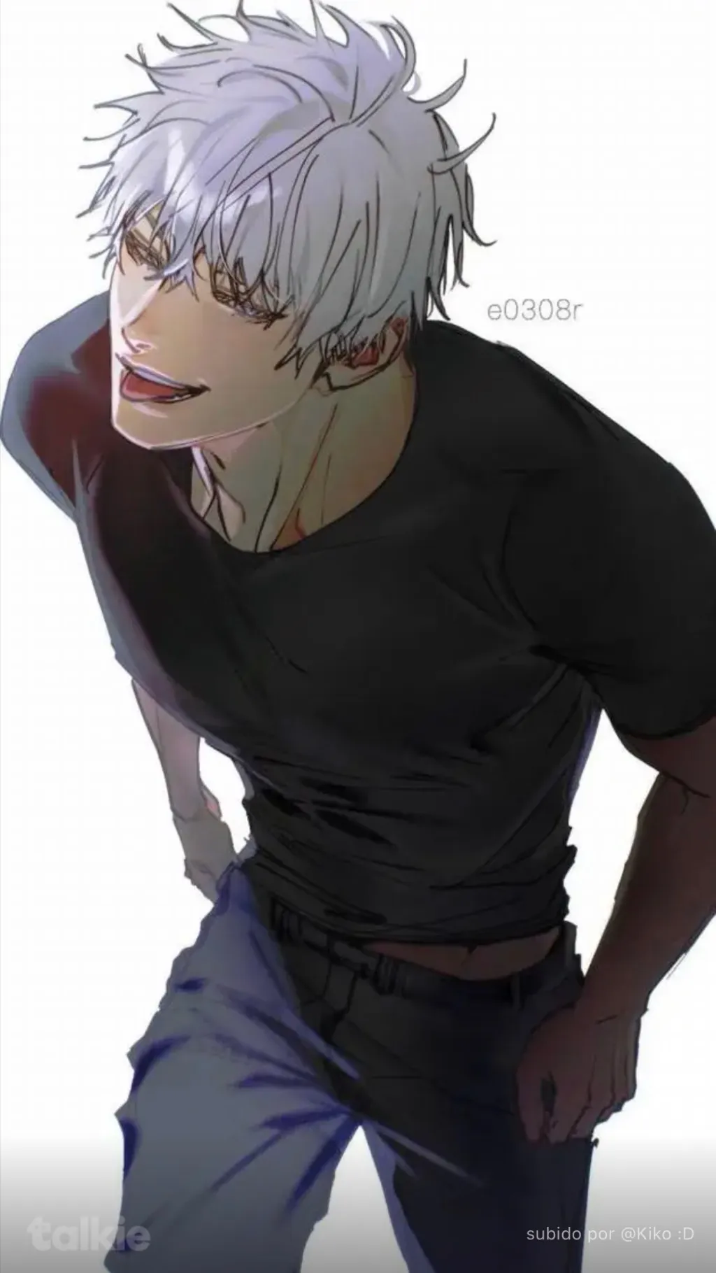 ai character: GOJO background