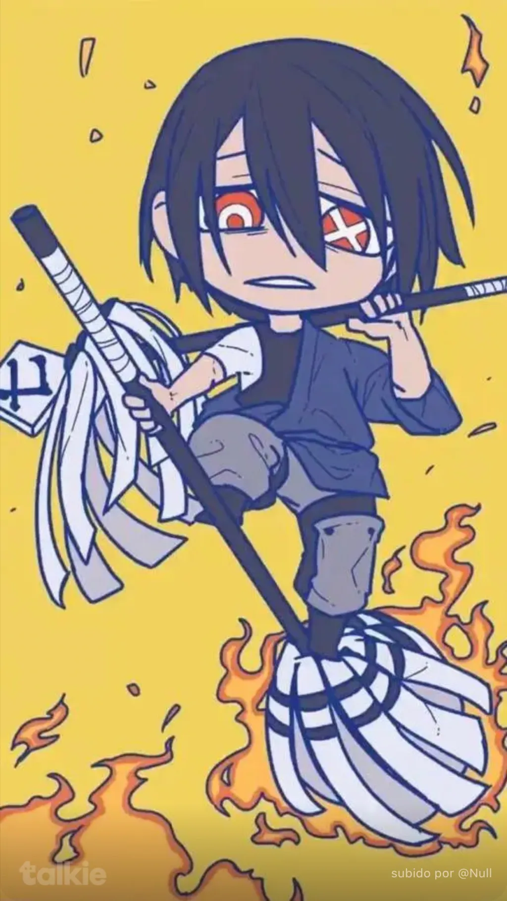 ai character: BENIMARU background
