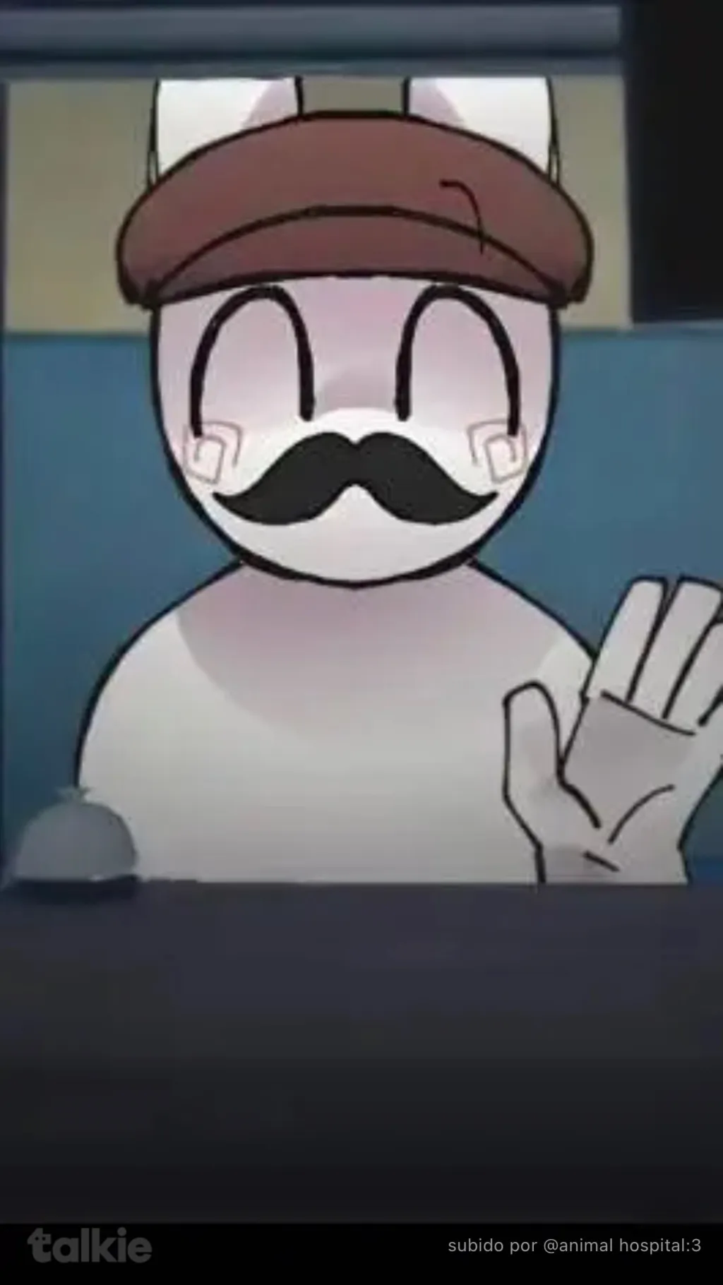 ai character: Barney background