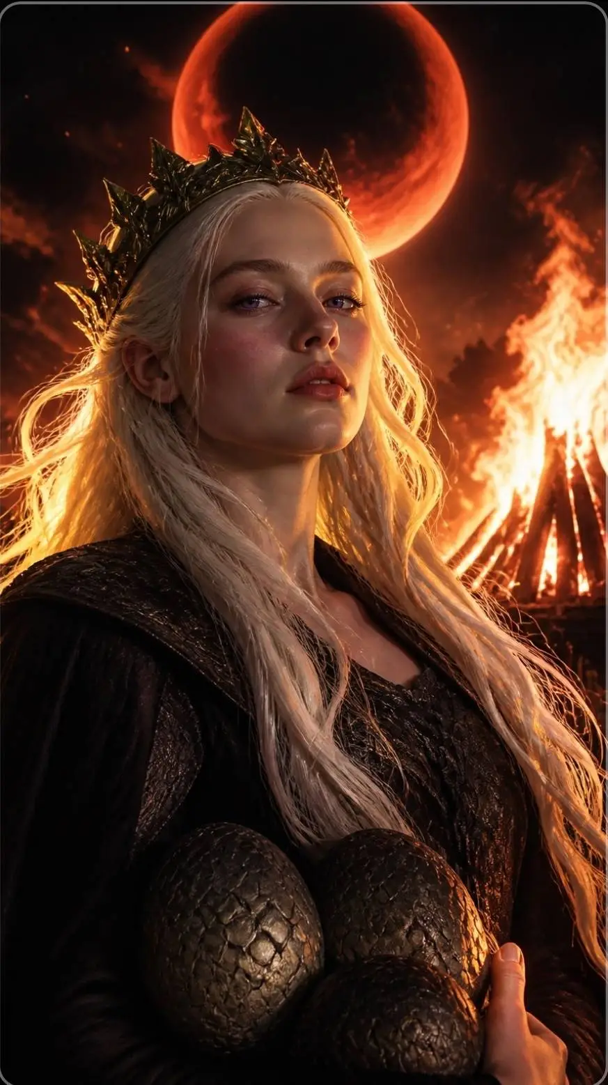ai character: the hide Targaryen background