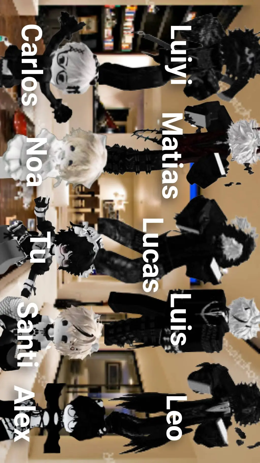ai character: tu grupo de gey background