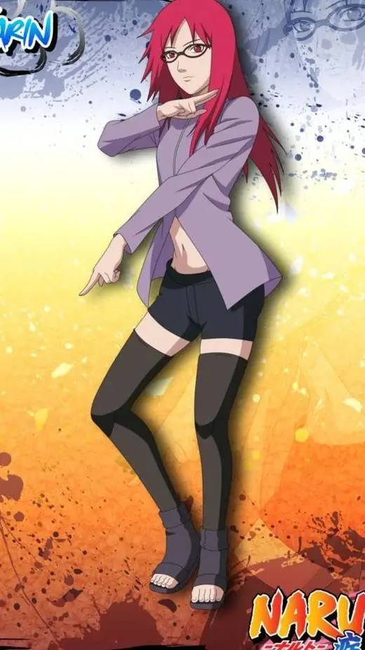 ai character: Karin Uzumaki  background