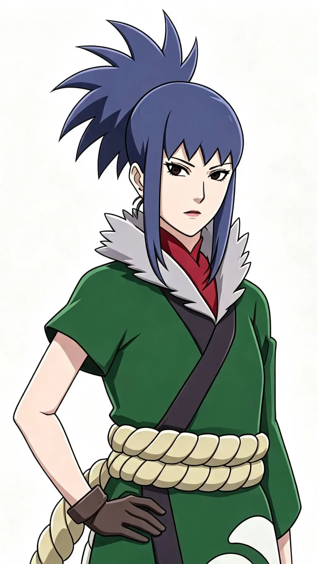 ai character: Guren  background