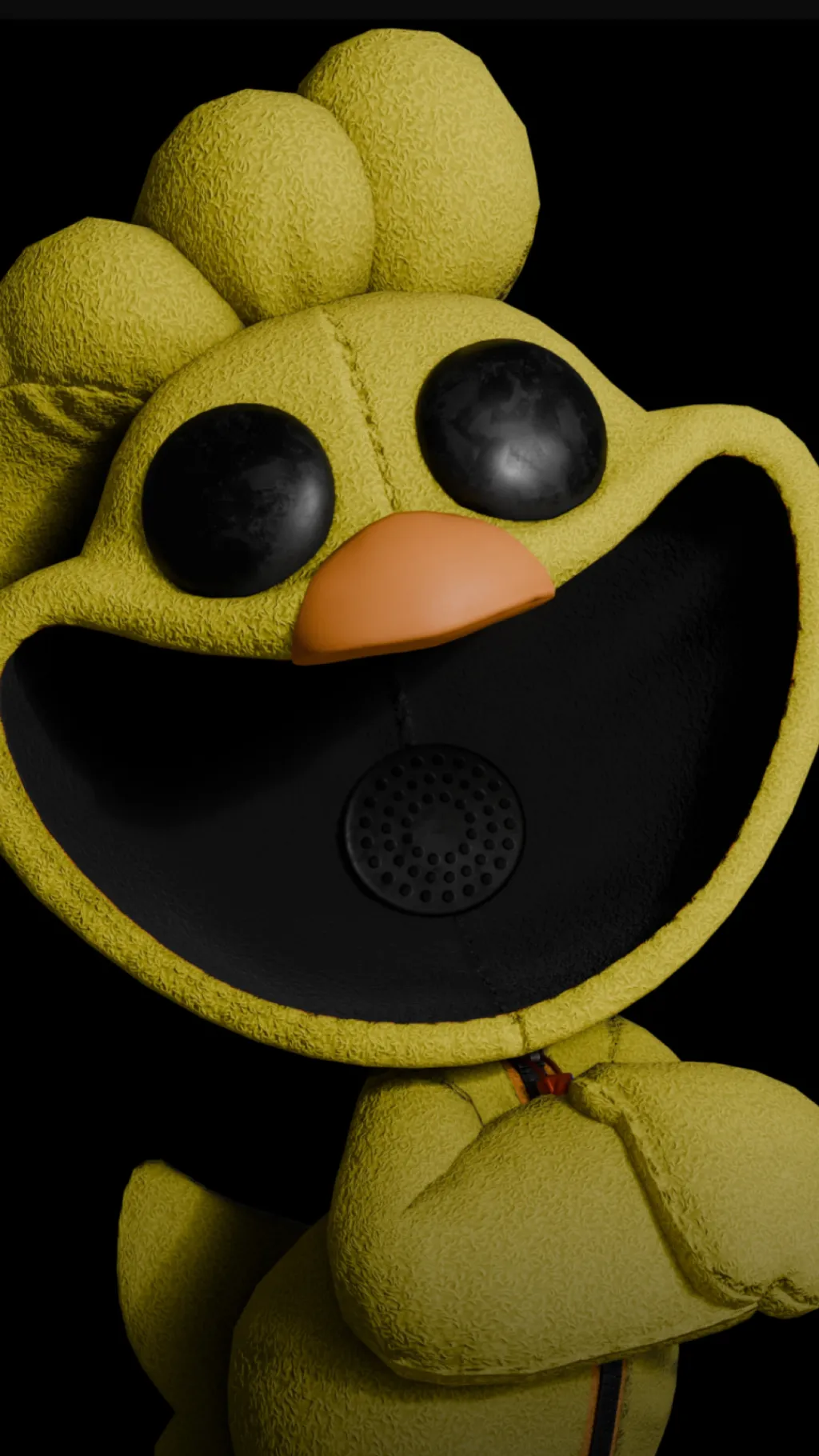 ai character: Kicken Chicken background