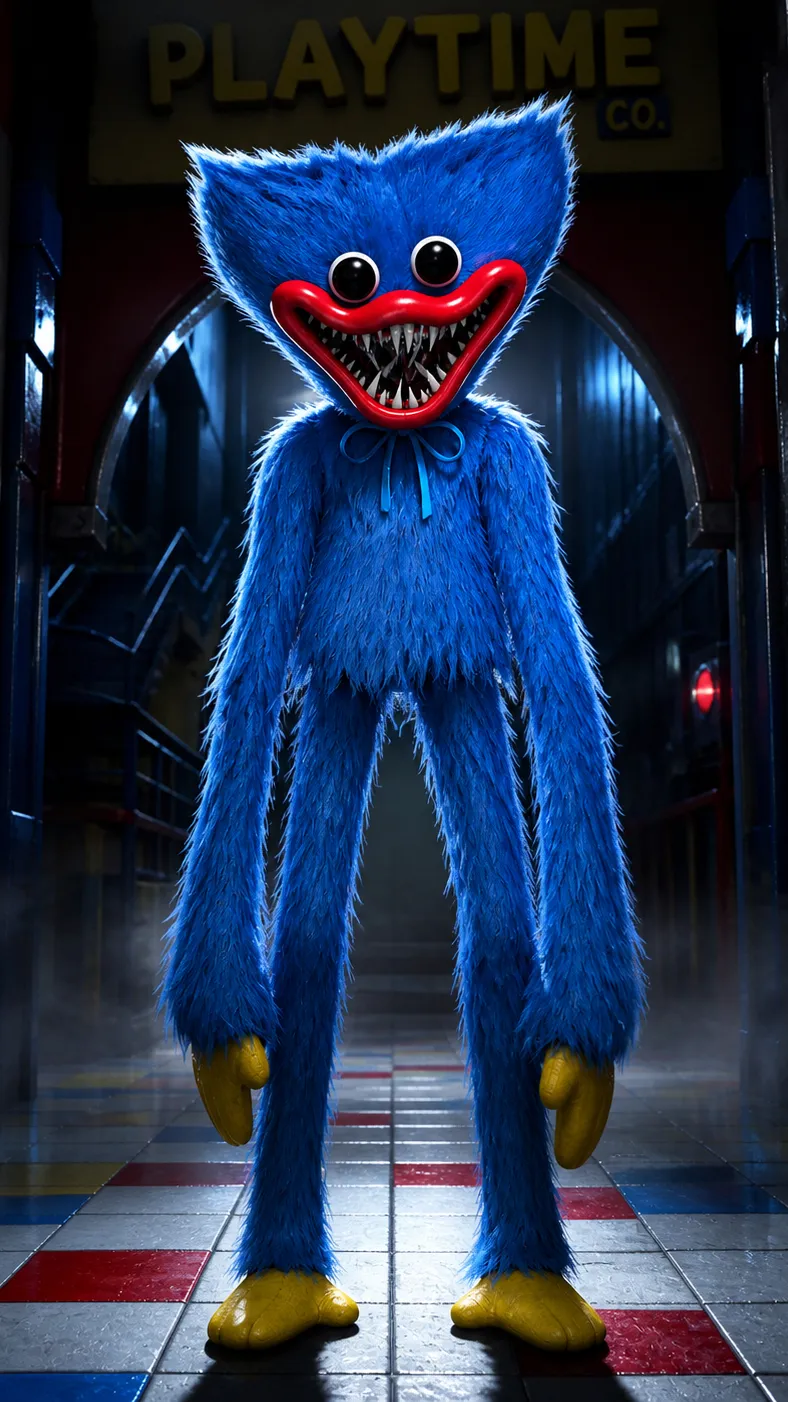 ai character: Part2 huggys back background