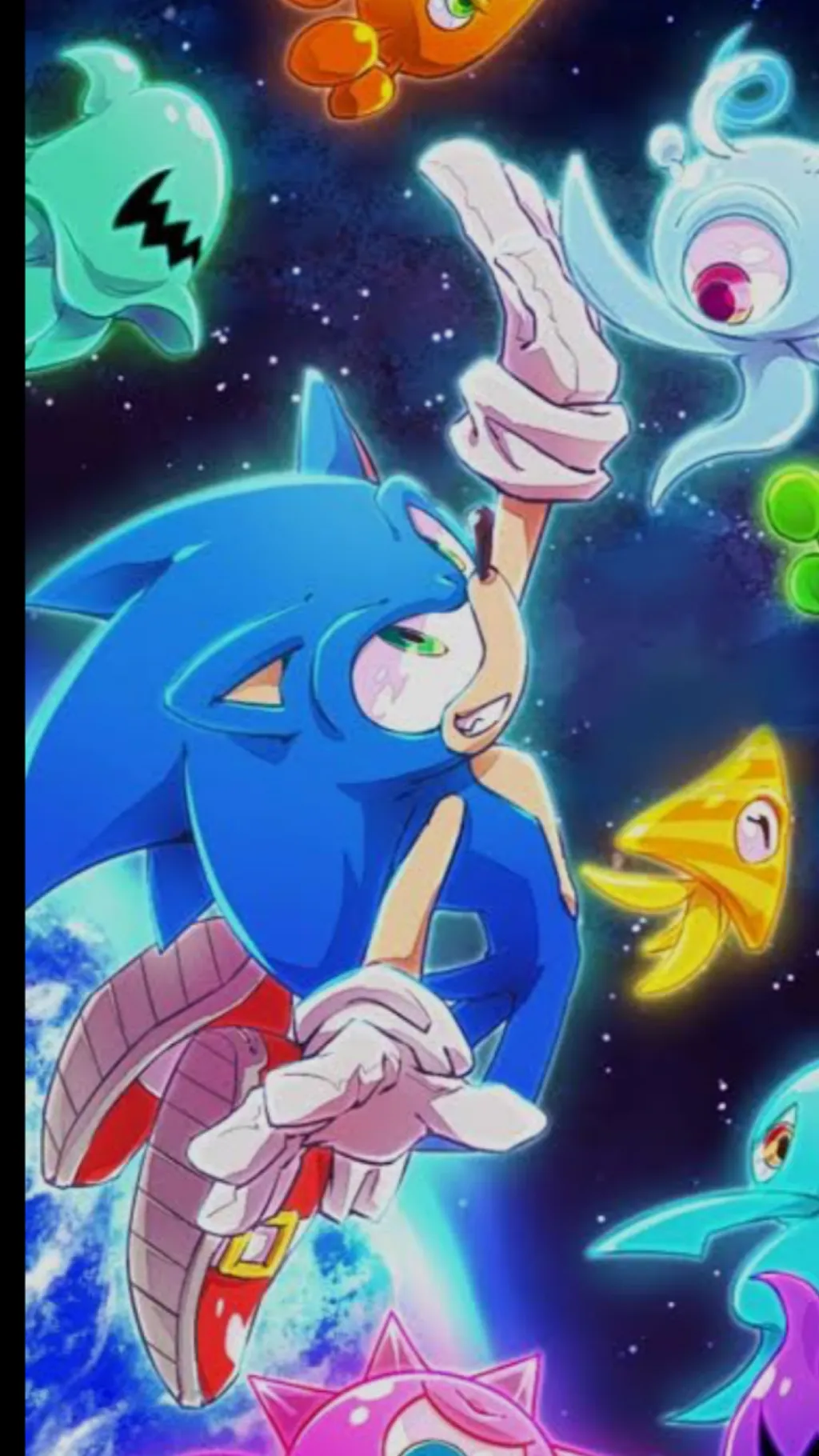 ai character: sonic Colors RP background