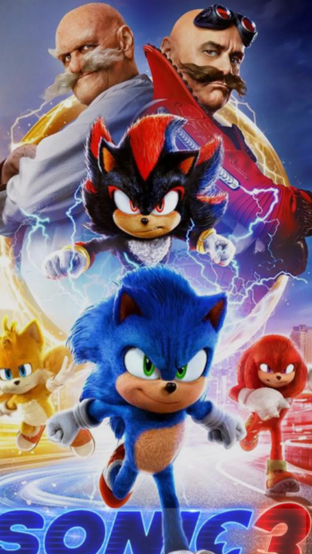 ai character: Sonic 3 background