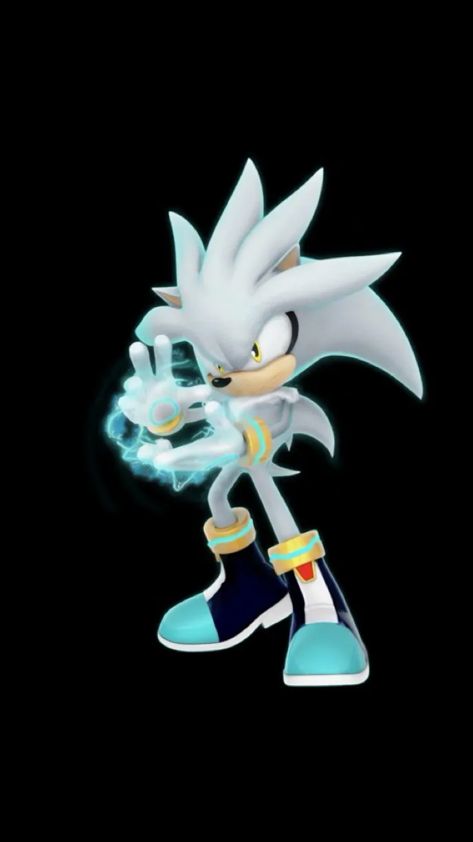 ai character: Silver  background
