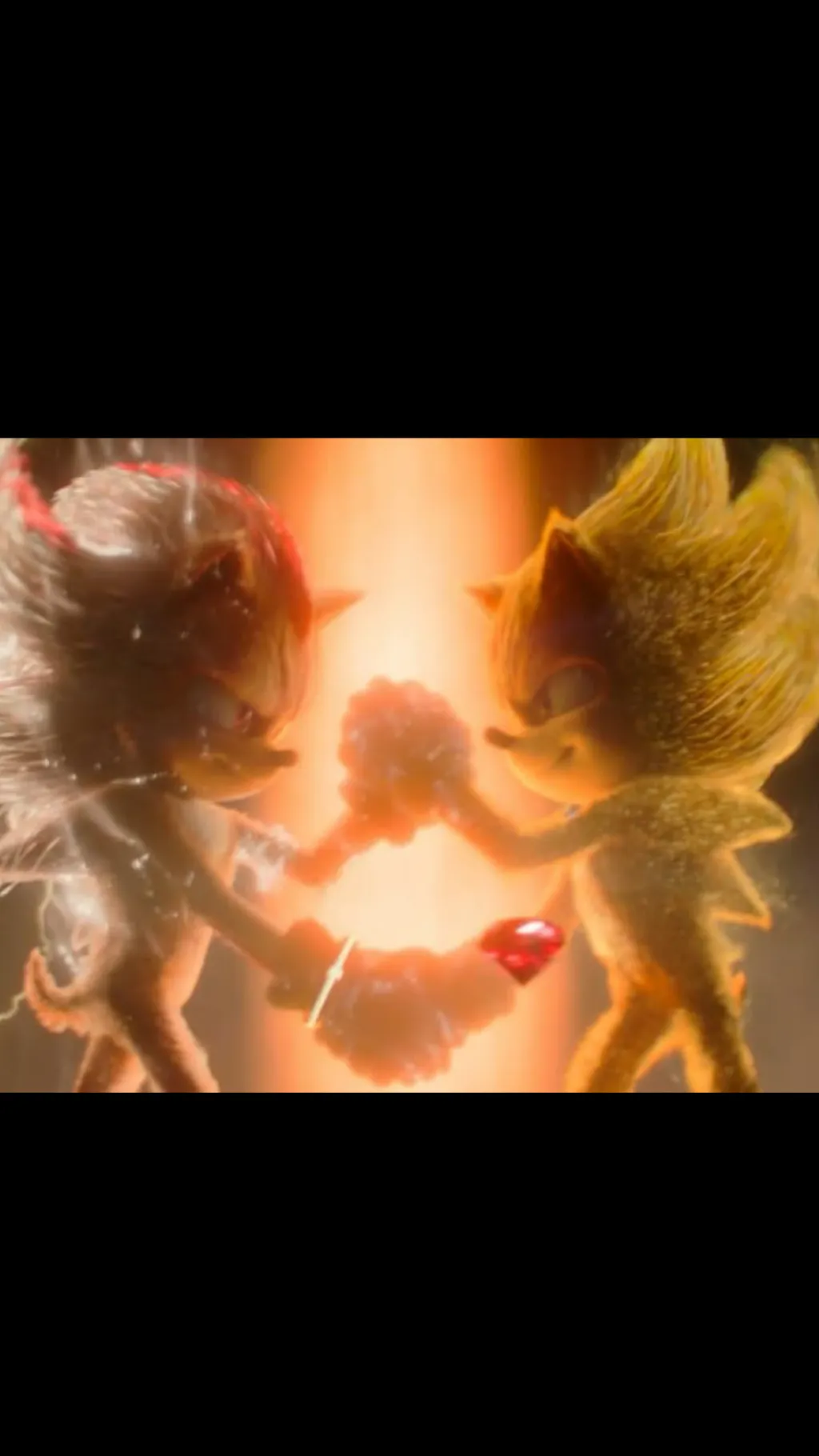 ai character: Super sonic background