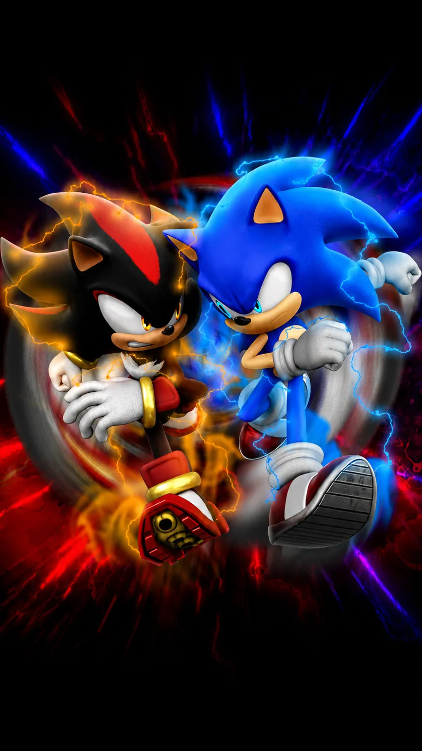 ai character: Sonic crew  background