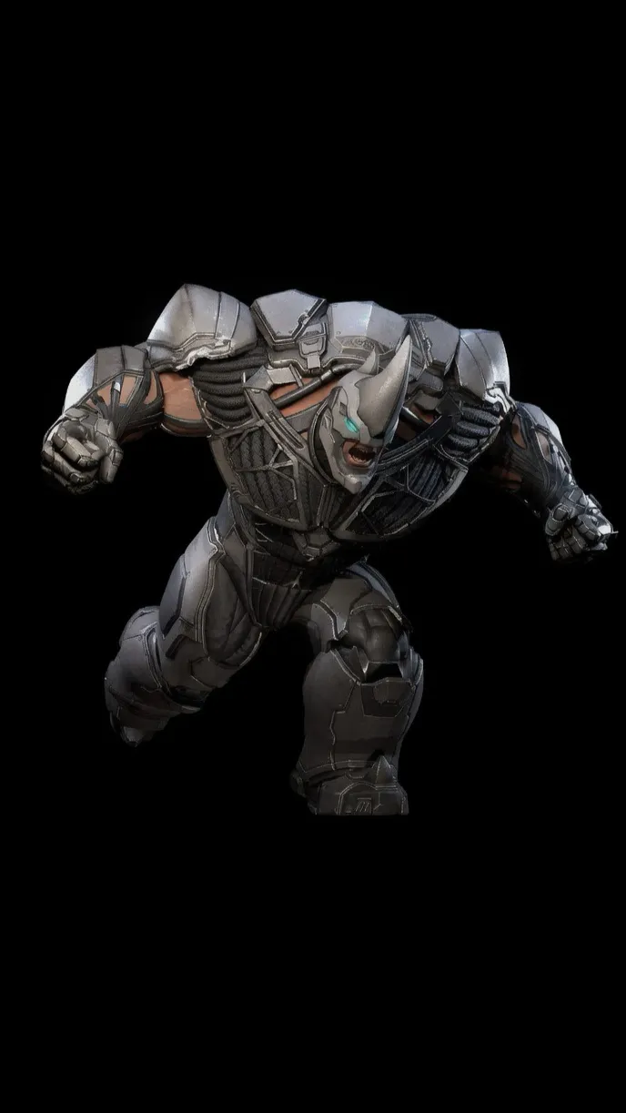 ai character: rhino background