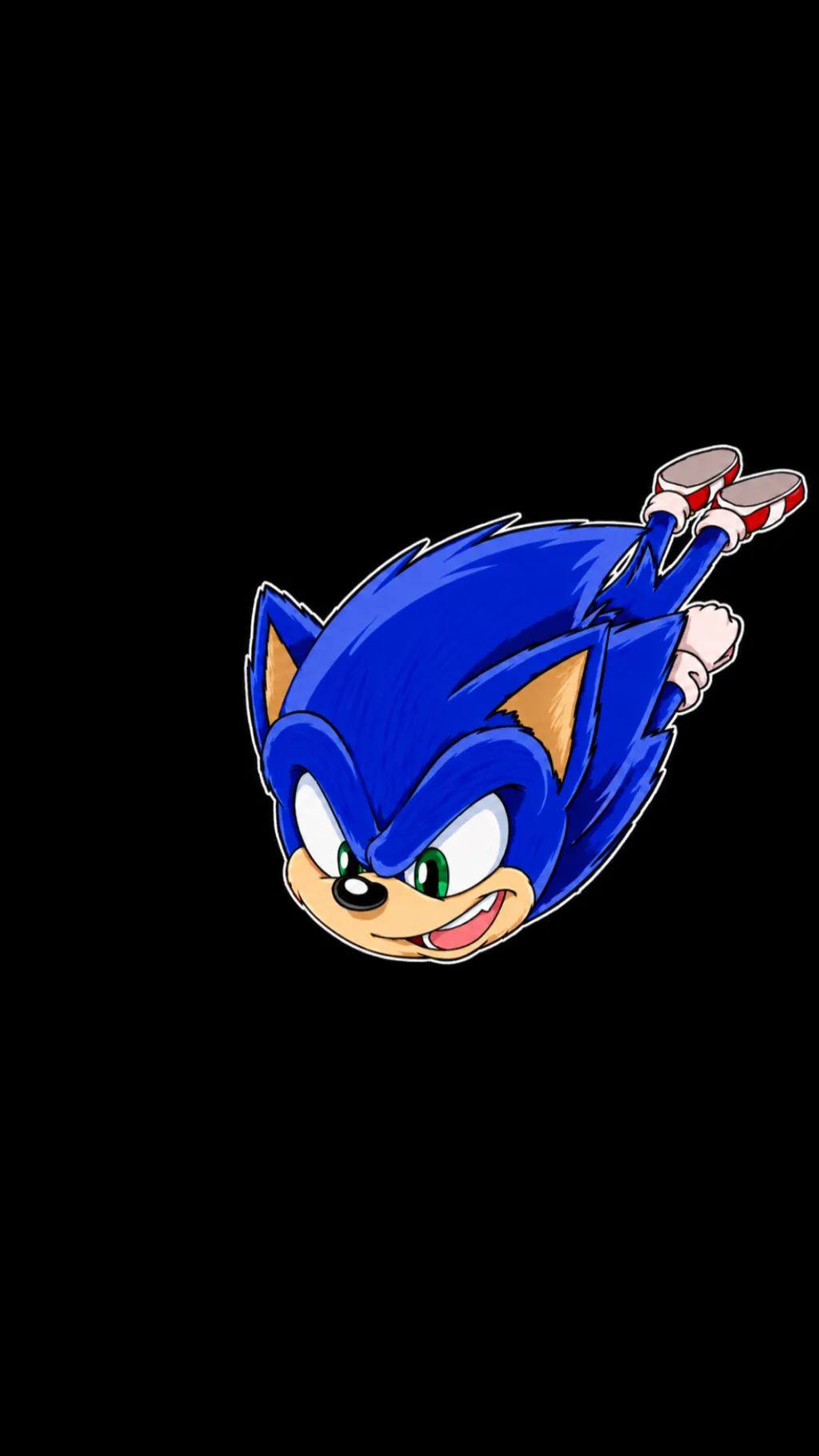 ai character: Sonic  background