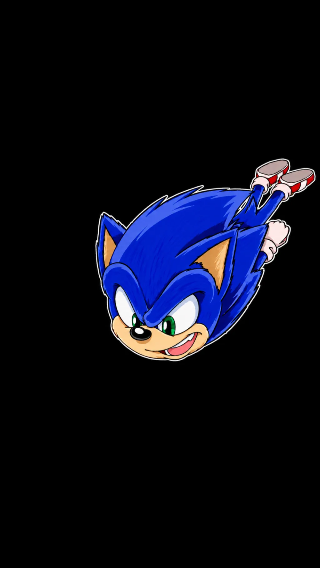 ai character: Sonic sleepover.   background