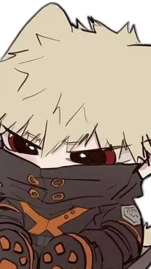 ai character: katsuki bakugo  background