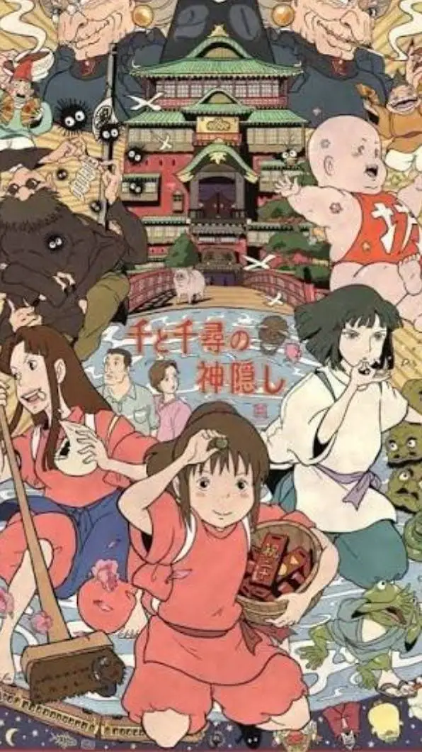 ai character: Spirited Away! background