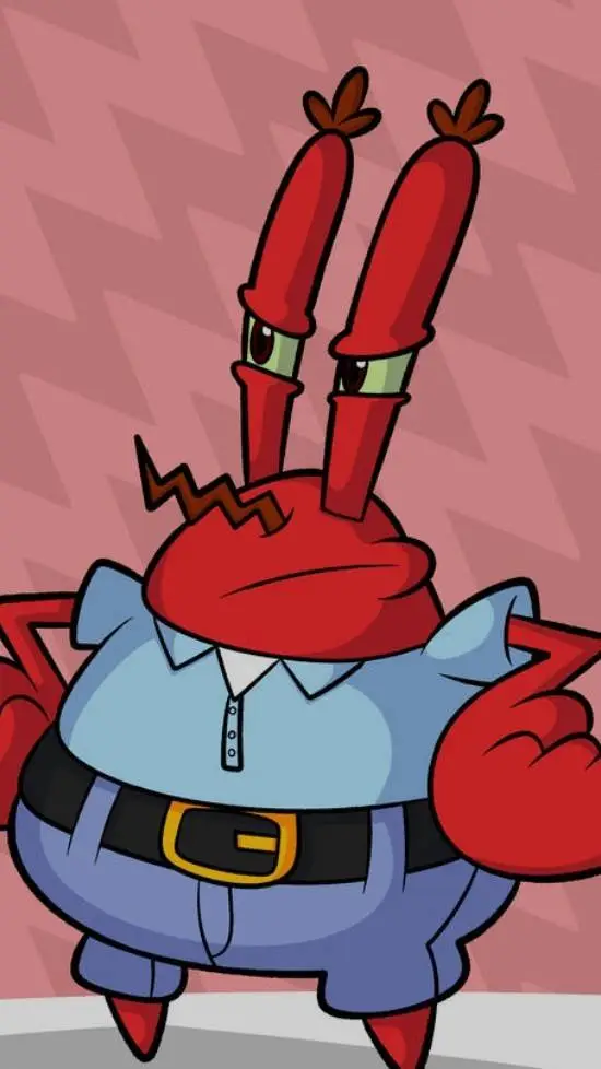 ai character: Mr. Krabs background