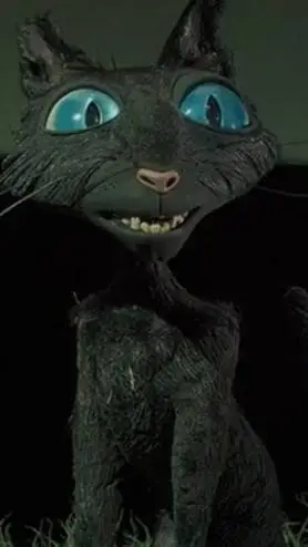 ai character: Black Cat background