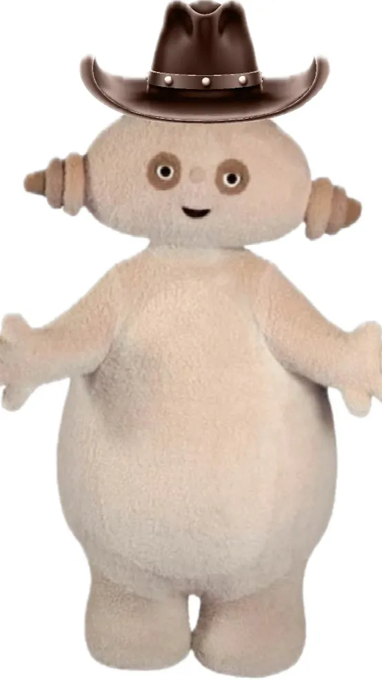 ai character: COWBOY MAKKA PAKKA background