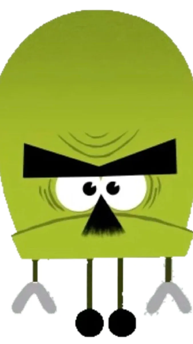 ai character: HAP STORYBOTS background