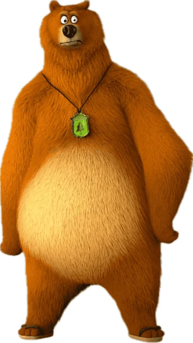 ai character: GRIZZLY background