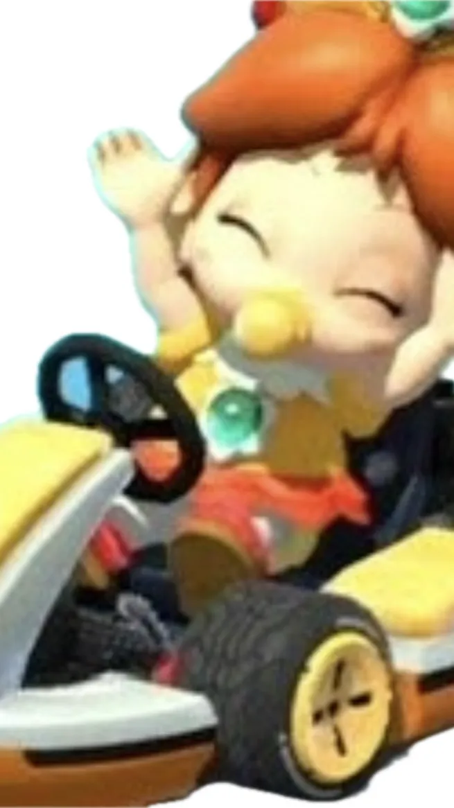 ai character: BABY DAISY  background