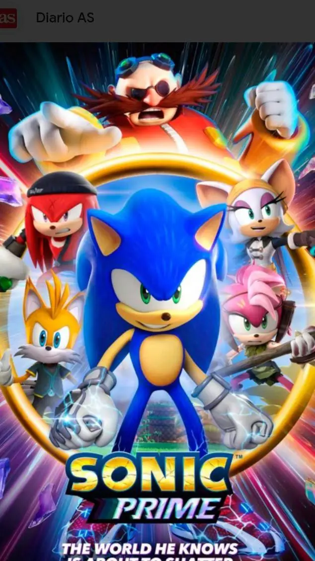 ai character: Sonic y sus amigos background
