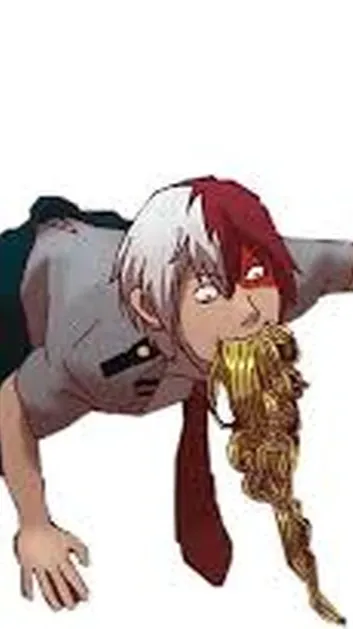 ai character: Shoto Todoroki  background
