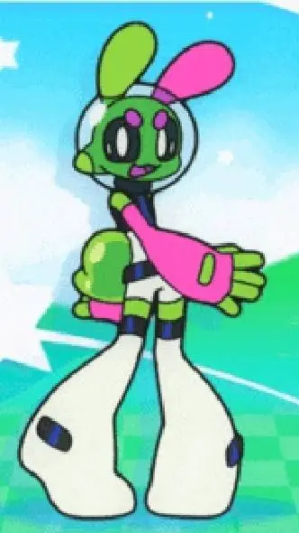 ai character: sploot the alien background
