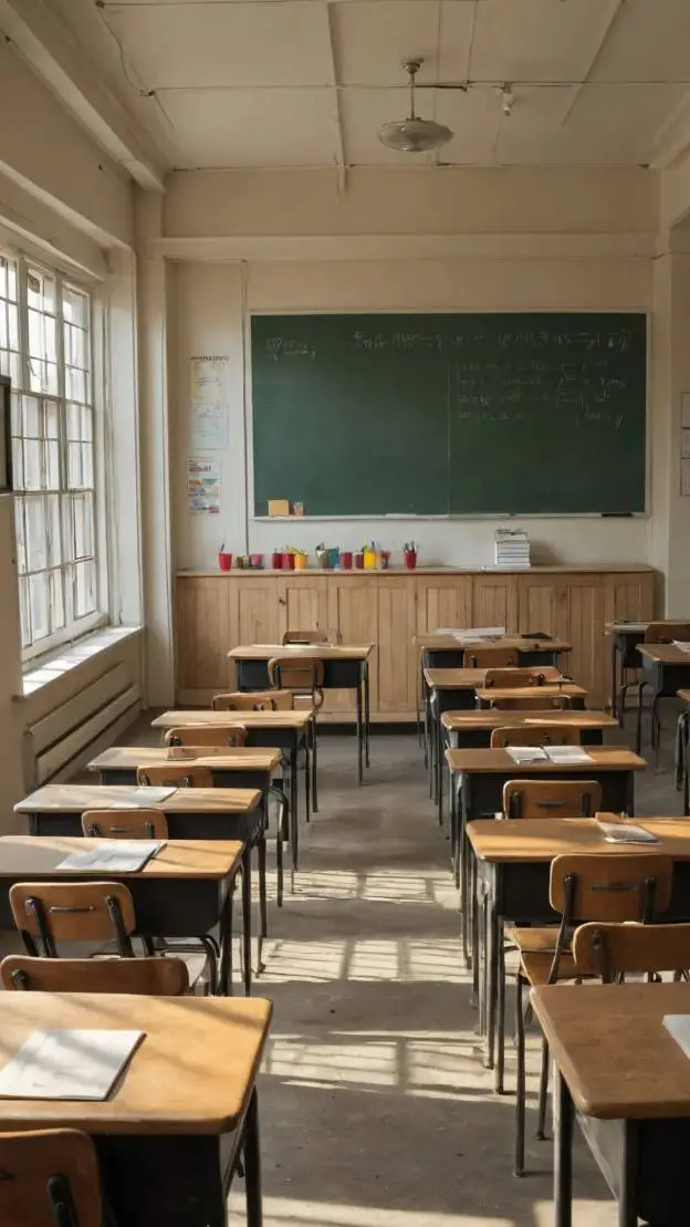 ai character: new teacher background