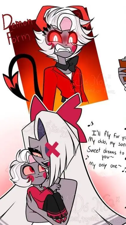 ai character: Charlie x vaggie background