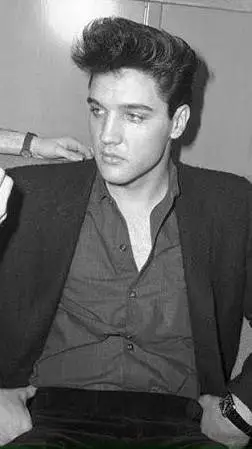 ai character: Elvis presley background